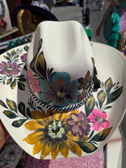 Flowers Tejana White