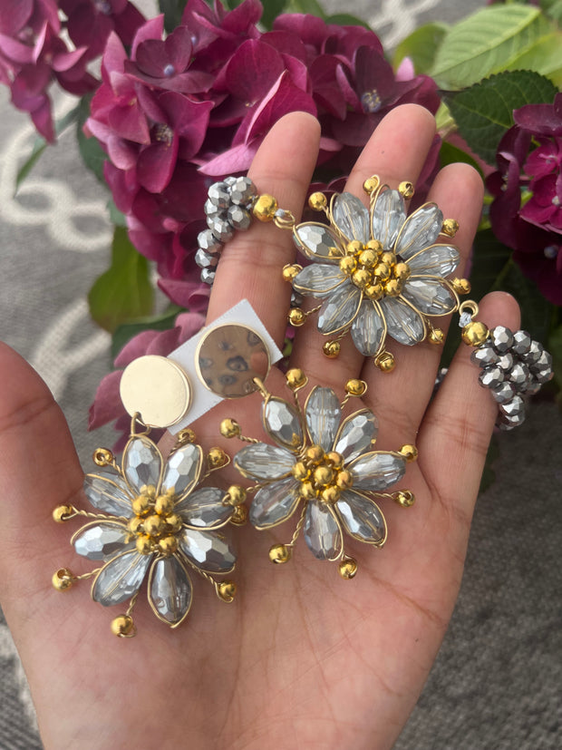 Flower Set Silver