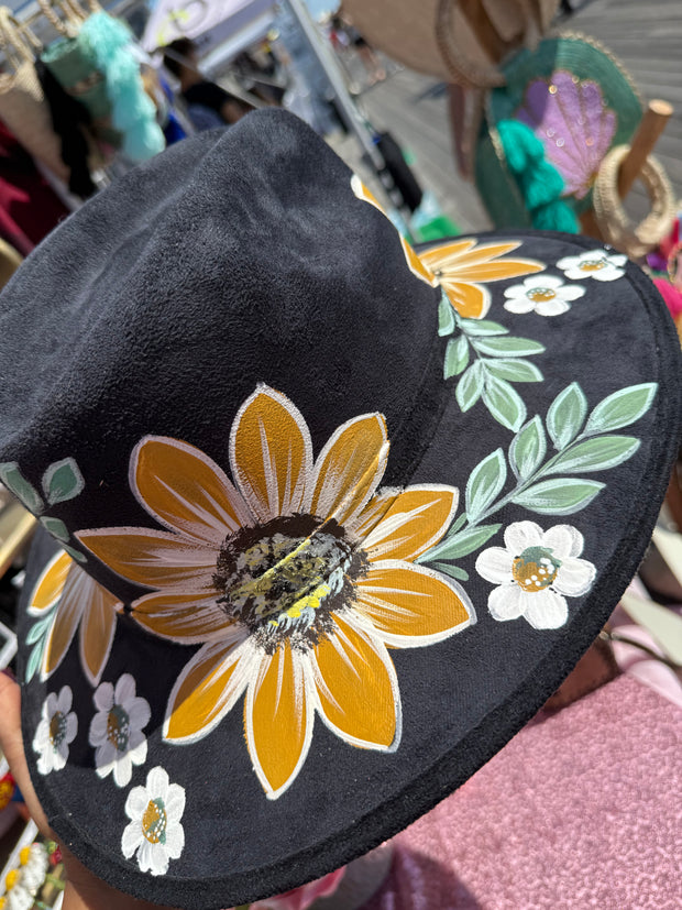 Fall Sunflower Black