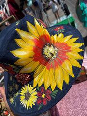 Fall Sunflower Navy