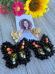 Beaded Monarca Earrings