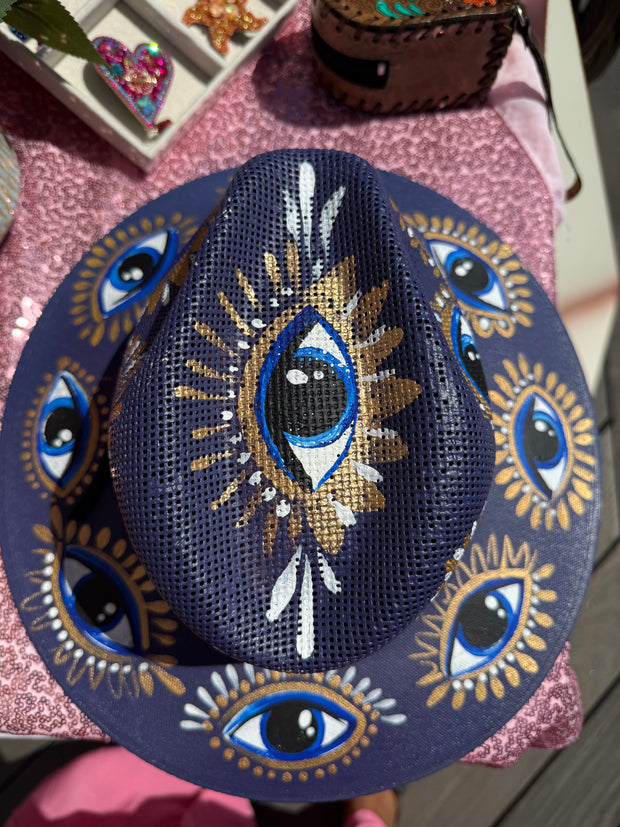 Evil eye Hat