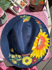 Fall Sunflower Navy